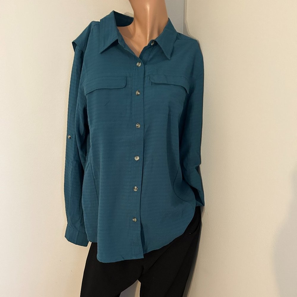 ExOfficio Women’s Outdoor Long Sleeve Button-Down Shirt